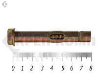 Анкер болт болтом м8 10х80 (5шт)