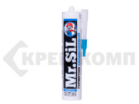 Герметик силиконовый универсальный, Бесцветный Mr.SiL, 280 ml (1шт)