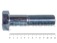 Болты DIN 931, с неполной резьбой, цинк, 30х120 мм пр.8.8 (25 кг/27)