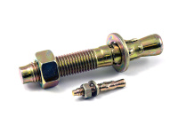 Анкер клиновой 24х300, желтый цинк (5шт) Анкер клиновой 24х300, желтый цинк (5шт)