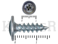 Саморез с прессшайбой острый, усиленный Kn KENNER 4,2х16 (15кг/9200) 