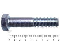 Болты DIN 931, с неполной резьбой, цинк, 18х 90 мм, пр.8.8 (25 кг/113)