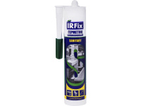 Герметик силиконовый санитарный, Бесцветный IRFIX, 310 ml (1шт) Акция