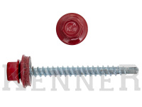 Саморез кровельный 4,8х51 RAL3003, красный рубин Kn KENNER (2000шт)