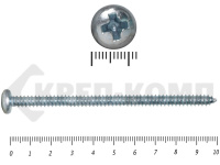 Шуруп с полукруглой головкой DIN7981 6,3х100 Средняя фасовка (30шт)