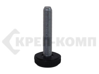 Опора круглая резьбовая 8х45, Д25 (50шт.)