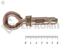 Анкер с кольцом м12 16х 60 Малая фасовка (2шт)