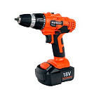 Шуруповерт-дрель, 280Вт, 0-350/1100 об/мин, БзП 10мм, 25 Нм, FIT