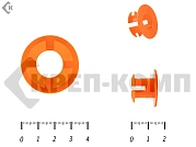 Потолочная нейлоновая втулка HIMTEX м16 ( 10шт.)