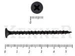 Саморез черный по дереву усиленный Kn KENNER 3,5х55 (15кг) – фото