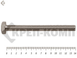 Болты с полной резьбой, нержавеющие DIN933 А2 6х140 (10шт) – фото