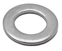 Шайба обычная, нержавеющая DIN125 А2 м3 "МОСКРЕП" (50 шт.)