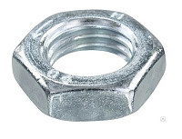 Гайка низкая, оцинкованная DIN439 м10 пр.8 (2500шт)