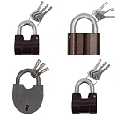 Замок навесной 78х60 мм, 3 ключа, Зенит-ВС2-3-01, силумин, дисковый мех-м, прямая дужка 12мм (шт.)