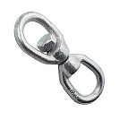 Вертлюг кольцо-кольцо цинк м6 Средняя фасовка (20шт)