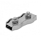 Зажим канатный двойной Duplex цинк 2мм (1500шт)