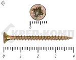 Саморез желтый цинк POZY 3,5х40 Фасовка (700шт) – фото