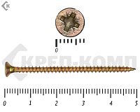 Саморез желтый цинк POZY 3х50 (80шт)