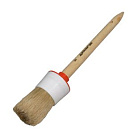 Кисть круглая №10, диаметр 40 мм, с деревянной ручкой, "SANTOOL" (1 шт.)