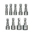 Набор ключей-насадок магнитных 8,10х48мм карта "NUT SETTER" 2 шт (уп.)