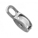 Блок одинарный цинк, шкив пластиковый 15 мм /5/ (50шт)