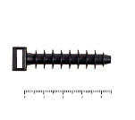 Дюбель под кабельную стяжку, нейлон 6х35 (500шт)