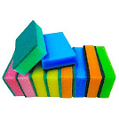 Губка, крупнопористый полиэстер, 140 x110 x 70 мм (Remocolor) (шт.)