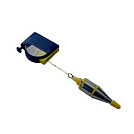 Отвес "SANTOOL" конусный, 200 г, шнур 5 м