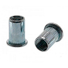 Заклепка с внутренней резьбой цилиндрический бортик, Белый цинк м12x1,75x22 (120шт) KENNER - SRC