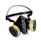 Полумаска фильтрующая складная с клапаном, класс защиты FFP1 (20 шт)