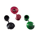 Шайба кровельная с колпачком, Темно-коричневая (250шт)