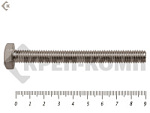 Болты с полной резьбой, нержавеющие DIN933 А2 5х 90 (20шт) – фото