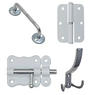 Проушина загнутая оцинкованая 30Х57х40мм (шт.)