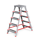 Стремянка алюминиевая 9 ступеней, Мечта 109, ширина ступени 80мм, Эйфель (1шт.)