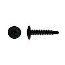 Саморез с прессшайбой сверло Чёрный фосфат 4,2х25 Малая фасовка (80шт)